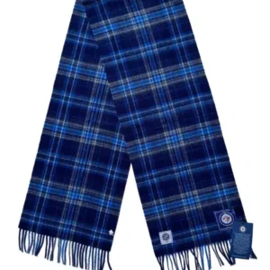 Patrick King Woollen Company – Winnipeg Jets Extra Long Lambswool Scarf