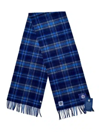 Patrick King Woollen Company – Winnipeg Jets Extra Long Lambswool Scarf
