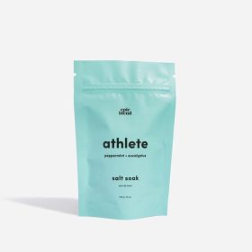 Epic Blend Athlete Salt Soak bag with eucalyptus and peppermint essential oils