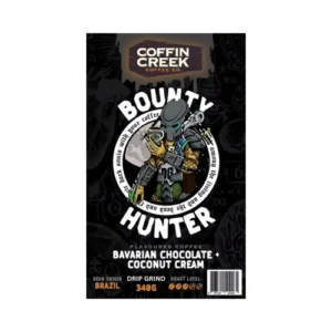 Coffin Creek Coffee – Bounty Hunter (Chocolate Coconut) – Drip Grind