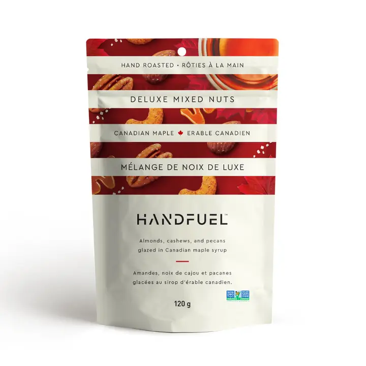 Handfuel Canadian Maple Deluxe Mixed Nuts (120 g)