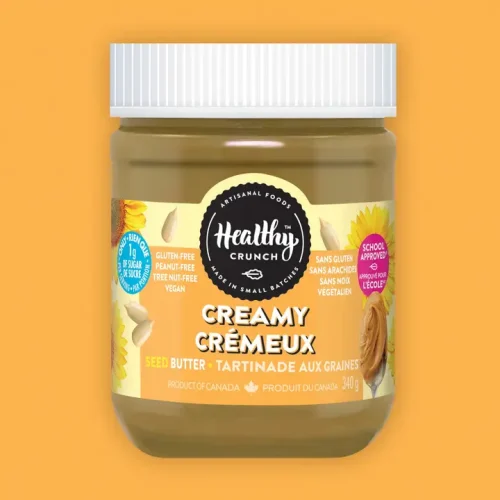 Jar of Healthy Crunch Creamy Seed Butter