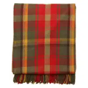 Patrick King Woollen Company - Dark Maple Merino Knee Blanket