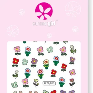 Suncoat Flower Power Nail Stickers