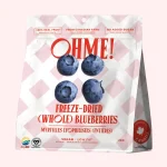OHME! Foods – Freeze-Dried Blueberries (Whole) – 46 g