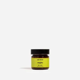 Epic Blend Mojito Lip Scrub jar with lime and mint branding