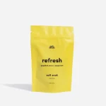 Epic Blend Refresh Salt Soak bag with citrus and peppermint essential oils