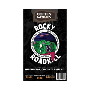 Coffin Creek Coffee – Rocky Roadkill (Rocky Road) – Drip Grind