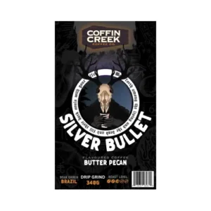 Coffin Creek Coffee – Silver Bullet (Butter Pecan) – Drip Grind