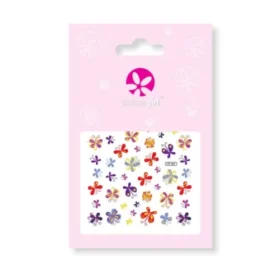 Suncoat Flutter Fancy Nail Stickers one sheet butterfly nail decals made in Ontario