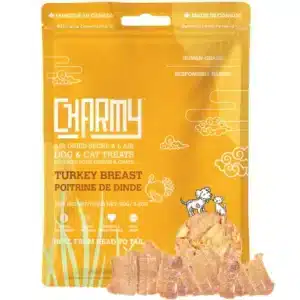 Charmy Air-Dried Turkey Breast Treats for Dogs