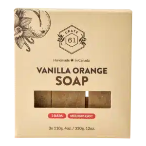 Crate 61 Vanilla Orange Bar Soap (3 Pack)