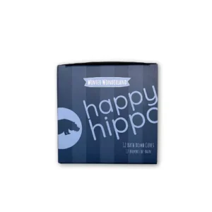 Happy Hippo Winter Wonderland Cube Bombs