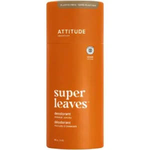 ATTITUDE Super Leaves Plastic-Free Natural Deodorant – Orange Leaves
