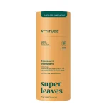 ATTITUDE plastic-free aluminum-free natural deodorant tube standing upright