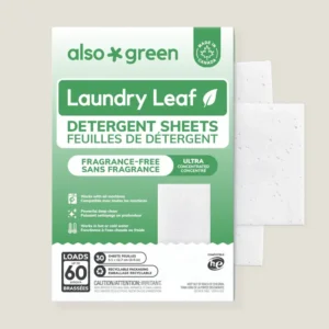 Also Green Laundry Detergent Sheets – Unscented