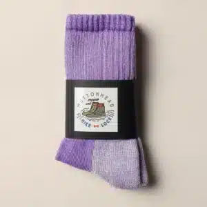 Muttonhead Apparel Merino Mountain Hiking Socks – Purple Marl