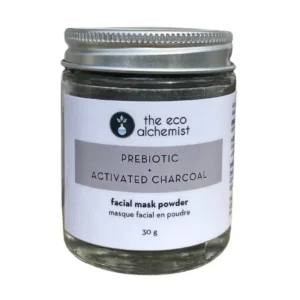 The Eco Alchemist Prebiotic + Activated Charcoal Facial Mask Powder – 30g