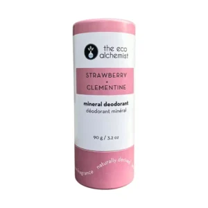 The Eco Alchemist Strawberry + Clementine Deodorant Stick – 90g
