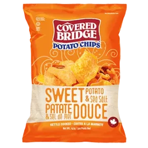 Covered Bridge Sweet Potato and Sea Salt Chips