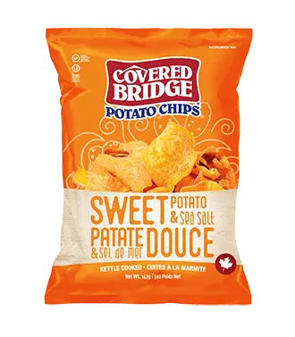 Covered Bridge Sweet Potato and Sea Salt Chips