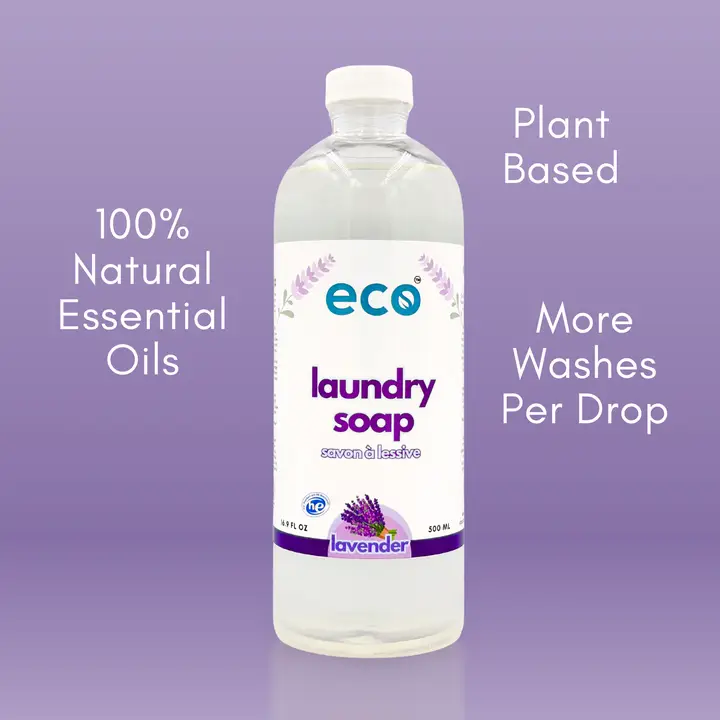 lavender ;laundry Eco Company Lavender Laundry Detergent - 500mL - Image 1