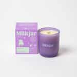 Milk Jar Himalaya Essential Oil Coconut Soy Candle 8 oz glass jar