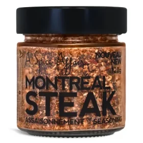 A Spice Affair Montreal Steak Rub jar