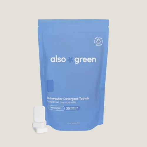 Also Green Dishwasher Detergent Tablets plastic-free packaging
