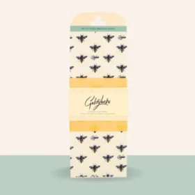 Goldilocks Reusable Beeswax Food Wraps Honey Bees Set of 3