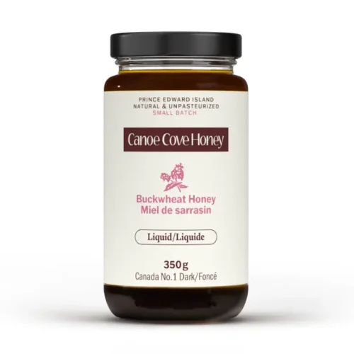 Buckwheat Honey Canoe Cove Buckwheat Honey 350g glass jar