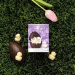 Peace by Chocolate - Easter Hollow Egg with Chickadees Inside - Image 2