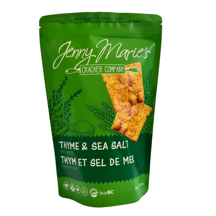 Thyme & Sea Salt Artisan Crackers