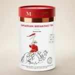Tega Organic Canadian Breakfast Luxury Black Tea 24 bags canister