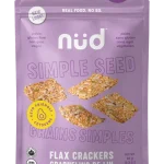 Nud Fud Keto Simple Seed Flax Crackers
