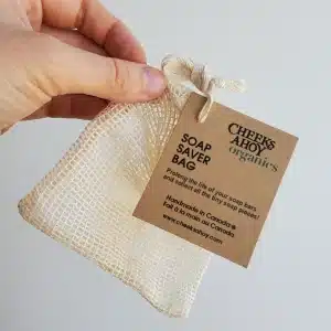 Cheeks Ahoy Soap Saver Bag - Organic Cotton