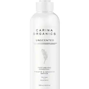 Carina Organics Unscented Fast Drying Hairspray pump bottle