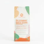 Happy Hippo Bath Co Grapefruit Basil & Mint Blooming Bath Soak bag
