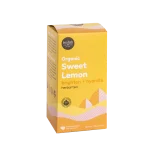 Tealish Organic Sweet Lemon Tea box and pyramid bags