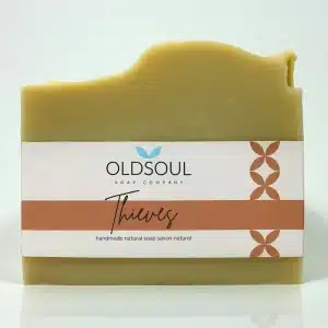 Old Soul Soap Company Thieves Soap bar with cinnamon and clove