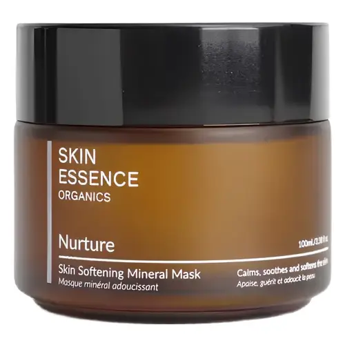 Skin Essence Organics Nurture Skin Softening Mineral Mask glass jar