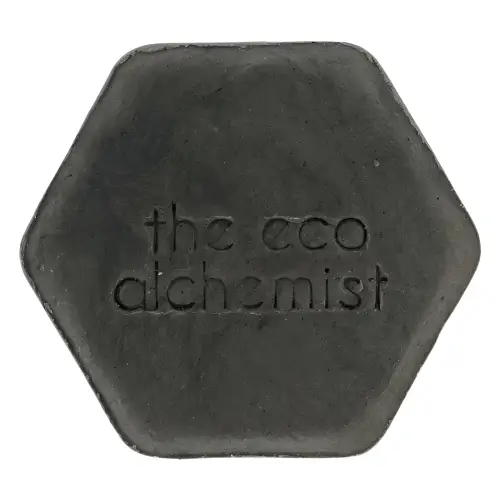 Solid clarifying shampoo bar for treating dry, oily, or flaky scalps