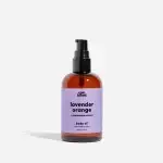Fast absorbing all natural body oil being applied to skin
