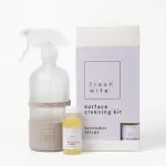 The Fresh Wife Soap Company Lavender Citrus All Purpose Cleaner Kit with glass spray bottle