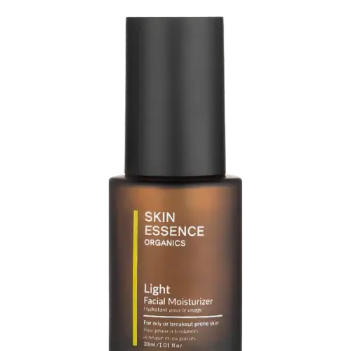 Skin Essence Organics Light Facial Moisturizer 30ml amber bottle for oily skin