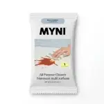 MYNI All-Purpose Ecological Cleaning Tablet in its compostable packaging