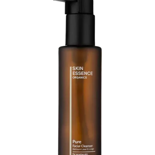 Skin Essence Organics Pure Facial Cleanser 100ml amber glass bottle