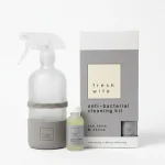 The Fresh Wife Soap Company Tea Tree & Clove All Purpose Cleaner Kit with glass spray bottle