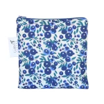 Colibri reusable large fabric snack bag zipped shut
