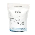 The Unscented Co Unscented Delicate Laundry Powder with clean minimalist branding